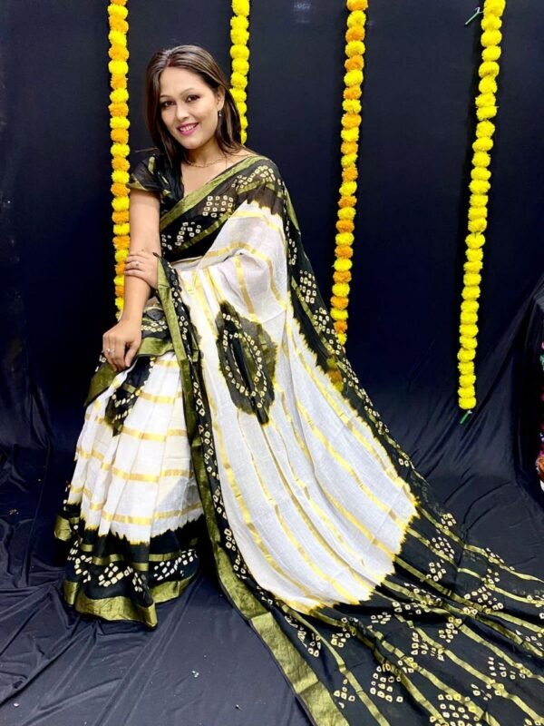 New Bandhani Saree
