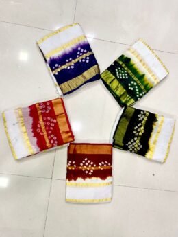 New Bandhani Saree