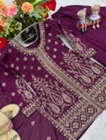 Prisha Fashion Launching New Designer Party Wear Top Plazzo & Dupatta Set