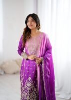 New Designer Party Wear Top Plazzo & Dupatta Set