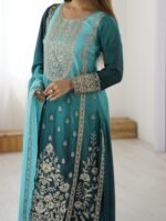 New Designer Party Wear Top Plazzo & Dupatta Set