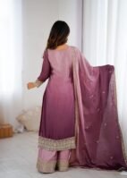 New Designer Party Wear Top Plazzo & Dupatta Set