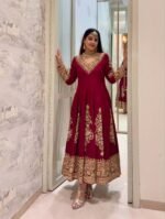 New Designer Party Wear Top Plazzo & Dupatta Set