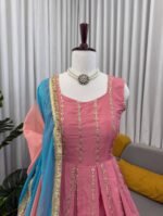 New Designer Party Wear Top Pent & Dupatta Set