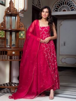New Designer Party Wear Top Sharara & Dupatta Set
