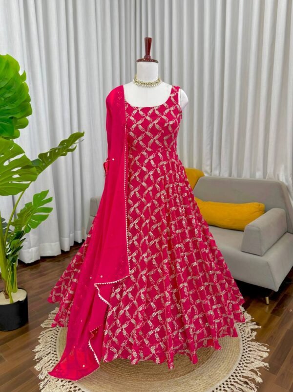 New Designer Party Wear Top Sharara & Dupatta Set