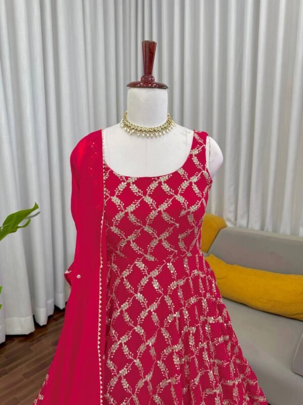 New Designer Party Wear Top Sharara & Dupatta Set