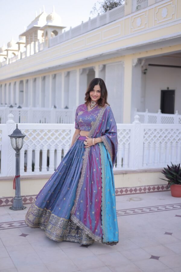 Lehenga Choli Dupatta Set