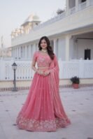 Cosmos silk with Standard Frill stitching Lehenga Choli