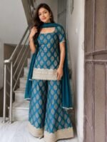 Premium Banarasi sharara set